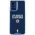 NBA Los Angeles Clippers Standard Blue Moto G 5G (2024) Clear Case